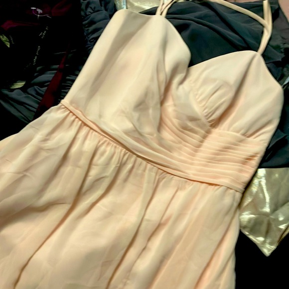 Ladies, beautiful long floor length dress size 12 by Alfred Angelo - Picture 1 of 4